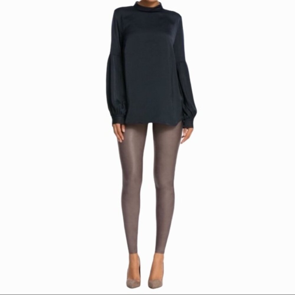 Spanx Faux Leather Leggings in Color Antique Rose